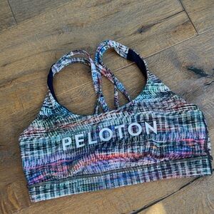 Peloton Colorful Striped Sports Bra
No pads
